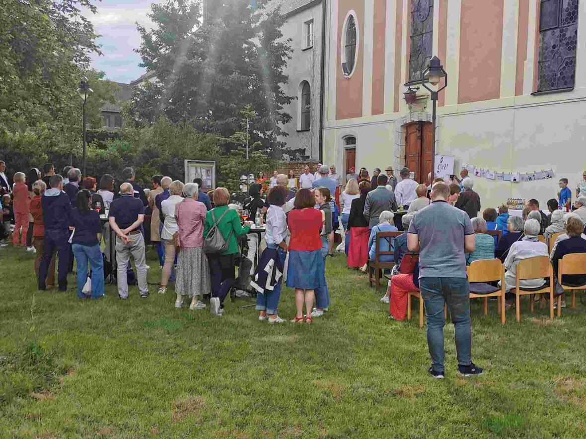 Serenade im Pfarrgarten Hl. Geist