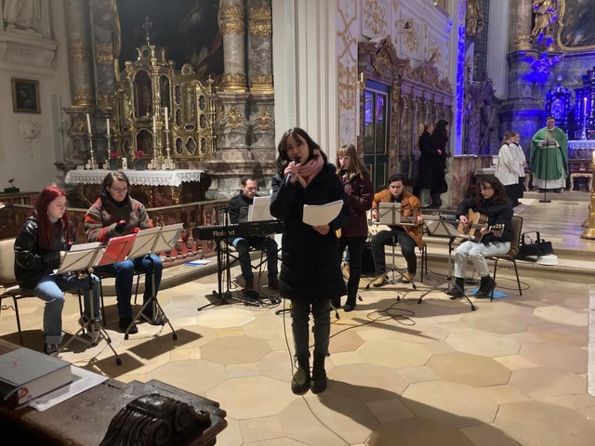 Jugendgottesdienst in der Hofkirche