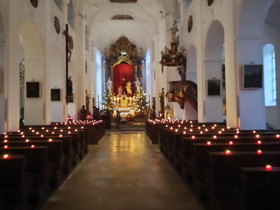 Jahresabschlussandacht in St. Peter