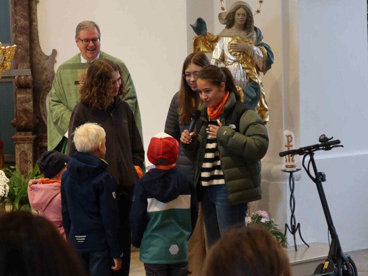 Familiengottesdienst mit der Kolpingjugend