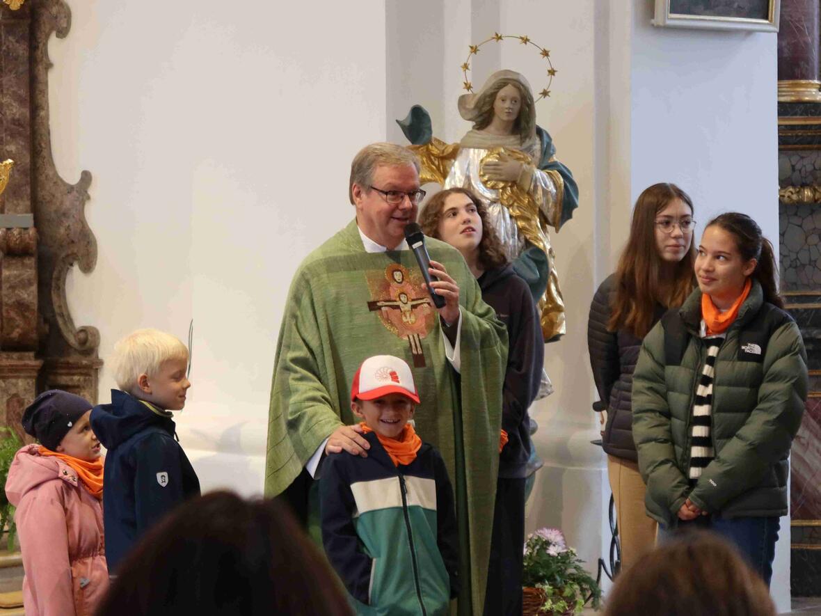 Familiengottesdienst mit der Kolpingjugend